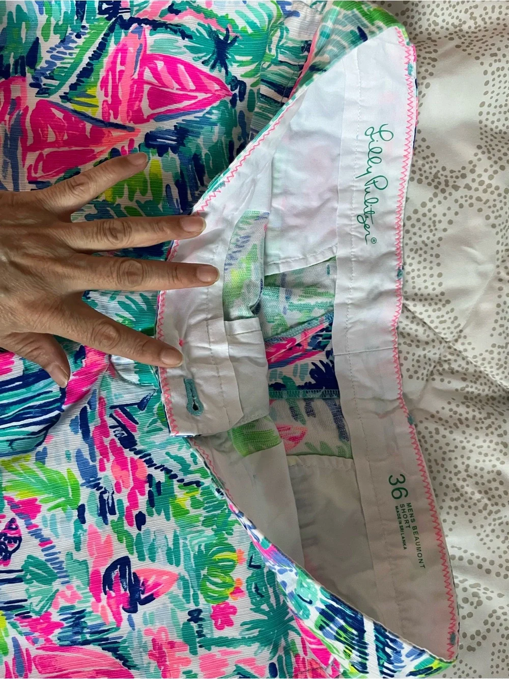 Lilly Pulitzer bright tropical